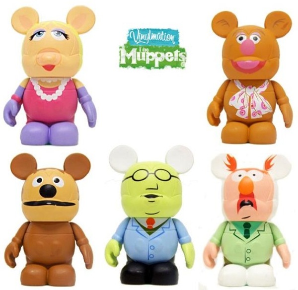 Disney Vinylmation The Muppets Series 1 - Miss Piggy, Fozzie Bear, Rowlf, Dr. Bunsen Honeydew & Beaker 3 Inch Vinyl Figures Disney Vinylmation The Muppets Series 1 - Miss Piggy, Fozzie Bear, Rowlf, Dr. Bunsen Honeydew & Beaker 3 Inch Vinyl Figures