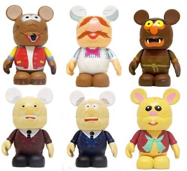 Disney Vinylmation The Muppets Series 1 - Rizzo the Rat, The Swedish Chef, Sweetums, Statler, Waldorf & Bean Bunny 3 Inch Vinyl Figures Disney Vinylmation The Muppets Series 1 - Rizzo the Rat, The Swedish Chef, Sweetums, Statler, Waldorf & Bean Bunny 3 Inch Vinyl Figures