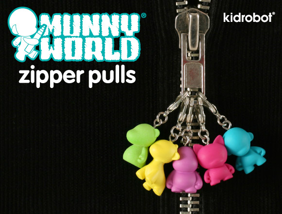 MunnyworldZipperPulls MunnyworldZipperPulls
