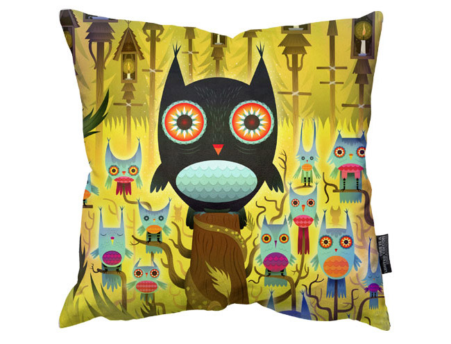 this-is-a-limited-edition-jurevicius-owls-pillow this-is-a-limited-edition-jurevicius-owls-pillow