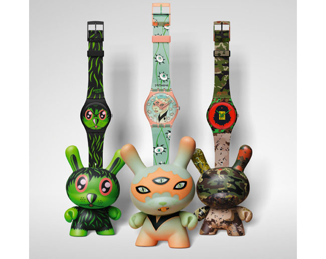 kidrobot-for-swatch-collection-1 kidrobot-for-swatch-collection-1
